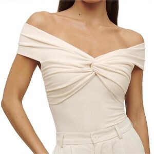 Reformation Ezlynn Knit Top